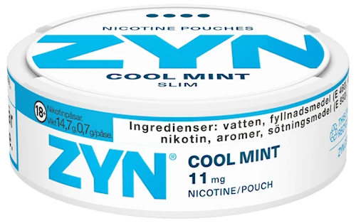 ZYN Cool Mint Slim Extra Strong 11MG Dubai